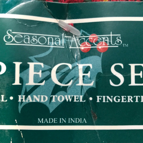 fancy 3 Towel set - Picture 5 of 10